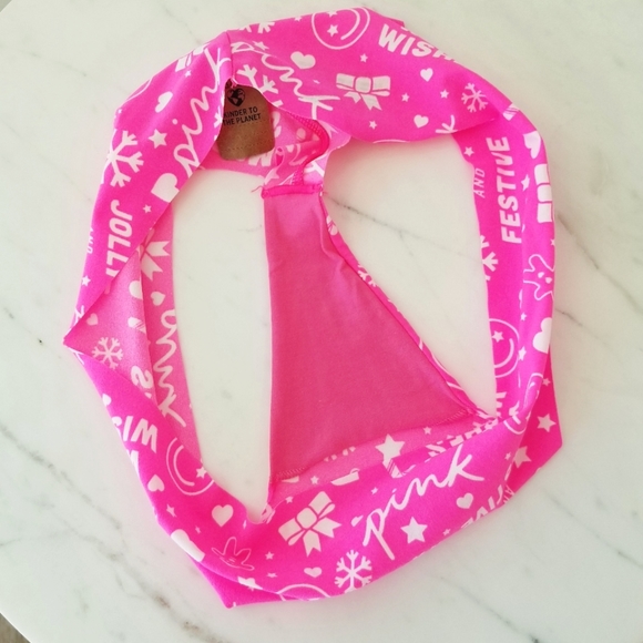Victoria's Secret Pink Festive Holiday Christmas No Show Thong Panty Hearts NWT - Picture 8 of 11